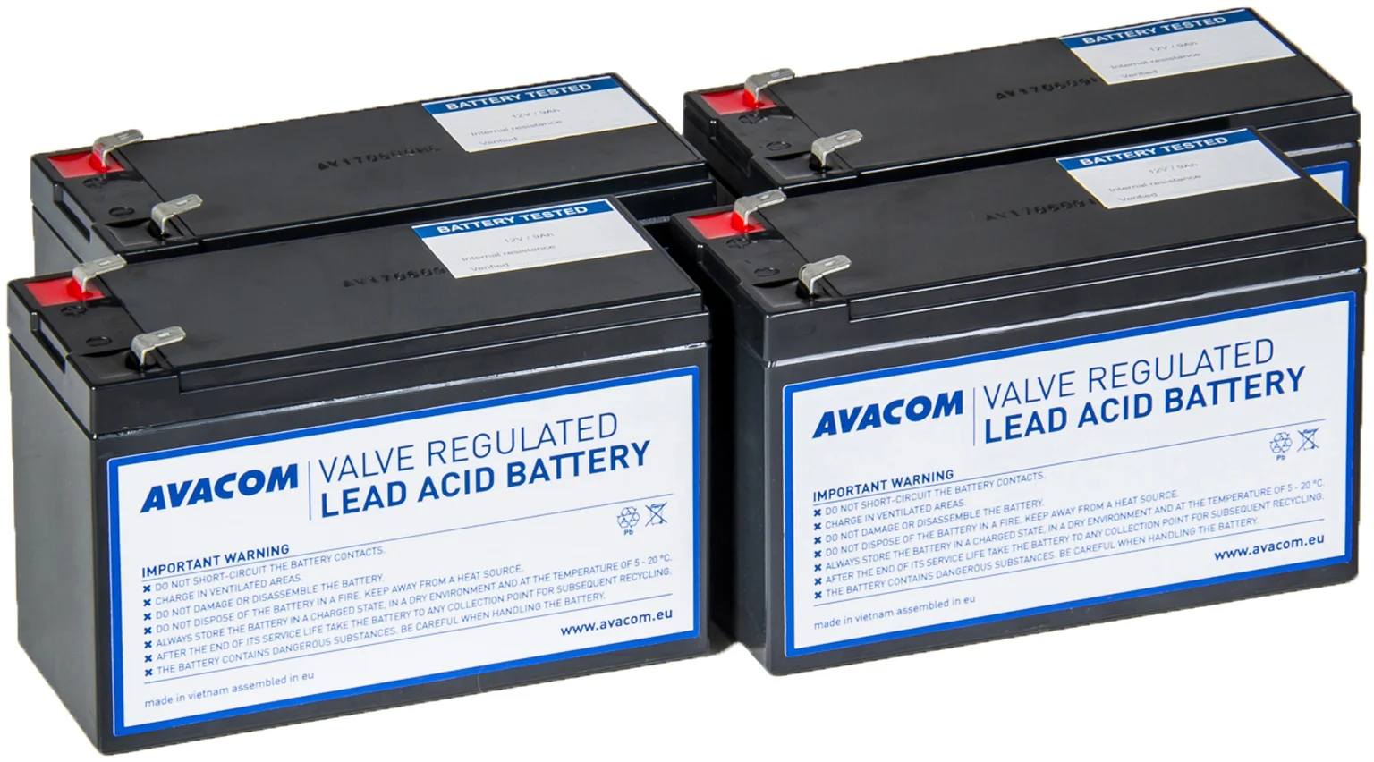 AVACOM RBC155 - kit pro renovaci baterie (4ks baterií)