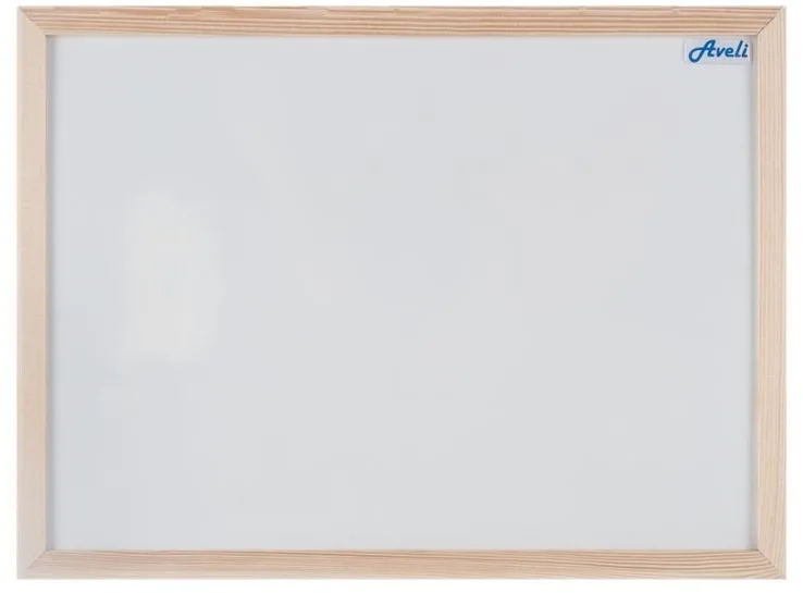 Aveli magnetická tabuľa 40x60 cm, drevený rám XRT-00158