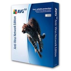 AVG Anti-Virus Network 8, 10 lic. (24 měs.) SN DVD