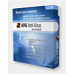 AVG Anti-Virus plus Firewall 3 uživatele -licence na 2 roky