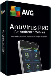 AVG AntiVirus Pro for Android 1 Device, 2 roky, elektronicky avp.1.24m