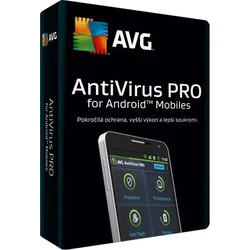 AVG AntiVirus Pro for Android 1 Device, 2 roky, elektronicky avp.1.24m