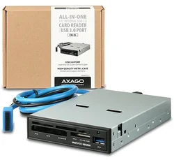 AXAGO CRI-XS interní čtečka + USB 3.0 port