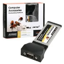 AXAGO ExpressCard/34 adapter 1x sériový port
