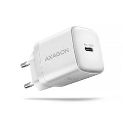 AXAGON ACU-PD30W, napájacia nabíjačka 30 W, 1x port USB-C, PD3.0/PPS/QC4+/SFC/AFC/Apple, biela