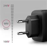 AXAGON ACU-PQ45 GaN sieťová nabíjačka 45 W, 2x port (USB-A + USB-C), PD3.0/PPS/QC4+/SFC 2.0/AFC/Apple