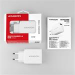 AXAGON ACU-QC19W, sieťová nabíjačka QC, biela