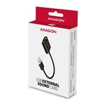 AXAGON ADA-12, USB 2.0 - externý zvuková karta