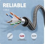 AXAGON ADE-AM50, adaptér USB-A na Gigabit Ethernet (5 m)