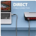 AXAGON ADE-CM15, adaptér USB-C na Gigabit Ethernet (1,5 m)
