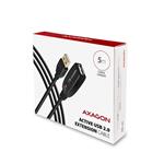 AXAGON ADR-205, USB 2.0 A-M -> A-F aktívny predlžovací / opakovací kábel, 5 m