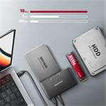 AXAGON ADSA-CC USB-C 10Gbps adaptér pro M.2 NVMe + SATA