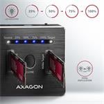 AXAGON ADSA-M2C, USB-C 3.2 Gen 2 - 2x M.2 NVMe SSD dokovací stanice