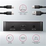 AXAGON ADSA-M2C, USB-C 3.2 Gen 2 - 2x M.2 NVMe SSD dokovacia stanica