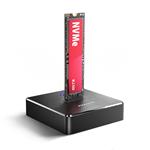 AXAGON ADSA-M2C11, dokovacia stanica USB-C s rýchlosťou 10 Gb/s pre 1× SSD M.2 NVMe/SATA