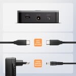 AXAGON ADSA-M2C22L, USB-C 20Gbps dokovací stanice pro 2× M.2 NVMe SSD s funkcí klonování