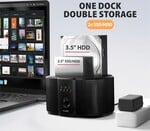 AXAGON ADSA-SC, dokovacia stanica USB-C 5 Gbps