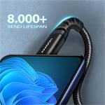 AXAGON BUCM-CM20AB, HQ kabel USB-C <-> USB-C, 2m