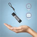 AXAGON CRE-DAC, USB-C + USB-A, 5 Gb/s - MINI čítačka kariet, 2 sloty a lun SD/microSD, podpora UHS-I