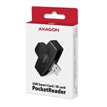 AXAGON CRE-SM5, USB externí PocketReader čtečka kontaktních karet