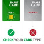 AXAGON CRE-SMP1C, kontaktná čítačka kariet USB-C PocketReader Smart card (eObčanka)