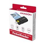 AXAGON CRE-SMP2A, USB-A PocketReader 4-slotová čítačka čipových kariet (eCard) SD/microSD/SIM