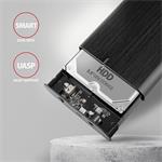 AXAGON EE35-A6C, USB-C 5Gb/s - SATA 6G 3,5" kovový box RAW, bez skrutiek