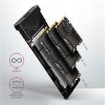 AXAGON EEM2-UB2 USB-C 10Gb/s - M.2 NVMe SSD ARROW box, čierna
