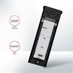 AXAGON EEM2-UB2 USB-C 10Gb/s - M.2 NVMe SSD ARROW box, čierna