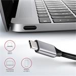 AXAGON HMC-6GL, rozbočovač USB 3.2 Gen 1, PD 100W