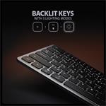 AXAGON HMC-KB-CS, rozbočovač USB 5Gb/s s CZ/SK klávesnicou, HDMI 4K/60Hz, 3x USB-A, SD/mSD, audio, PD 100W