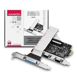 AXAGON PCEA-SP PCIe 2x serial + 1x paralel 