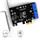 AXAGON PCEU-034VL PCIe řadič 4x interní SuperSpeed USB