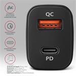 AXAGON PWC-PQ38 PD & QC car charger 38W