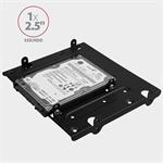 AXAGON RHD-435, kovový rám pre 4x 2,5" alebo 2x 2,5" HDD/SSD a 1x 3,5" HDD v 5,25" pozícii