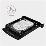 AXAGON RHD-P25, hliníkový rám pre 2x 2,5" HDD/SSD v 3,5" pozícii alebo PCI konektory