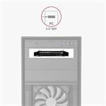 AXAGON RHD-P25, hliníkový rám pre 2x 2,5" HDD/SSD v 3,5" pozícii alebo PCI konektory
