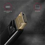 AXAGON RVD-HI14C2, DisplayPort -> HDMI 1.4 redukce / kabel 1.8m
