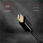 AXAGON RVDM-HI14N, redukcia / adaptér miniDisplayPort -> HDMI 1.4