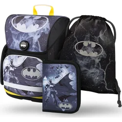 BAAGL 3 SET Ergo Batman Storm: aktovka, penál, sáček
