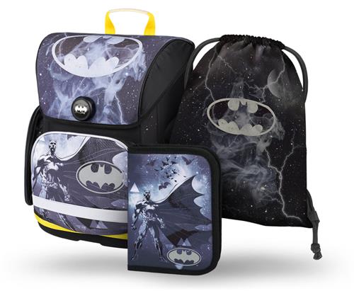 BAAGL 3 SET Ergo Batman Storm: aktovka, peračník, taška
