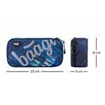 BAAGL Púzdro na ceruzky Skate štruktúry