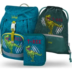 BAAGL SET 3 Airy T-REX: aktovka, penál, sáček