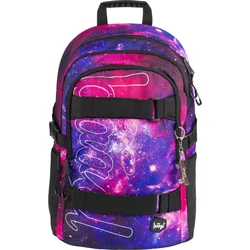 BAAGL Školní batoh Skate Galaxy