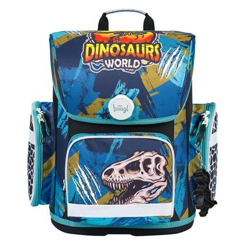 BAAGL Školská taška Ergo Dinosaurs World