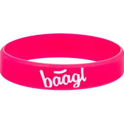 BAAGL Svítící náramek Logo růžový 