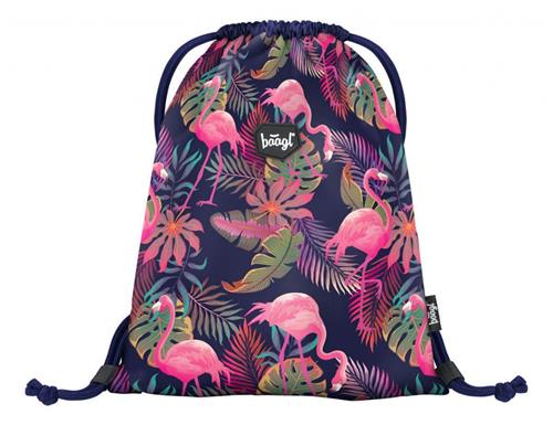 BAAGL Taška na topánky Flamingo