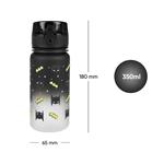 BAAGL Tritanová fľaša na pitie Gradient Batman Mask 350 ml