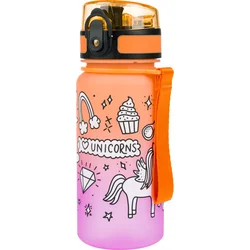 BAAGL Tritanová fľaša na pitie Gradient Unicorn 350 ml