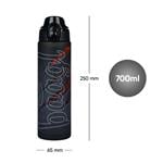 BAAGL Tritanová fľaša na pitie Lava, 700 ml